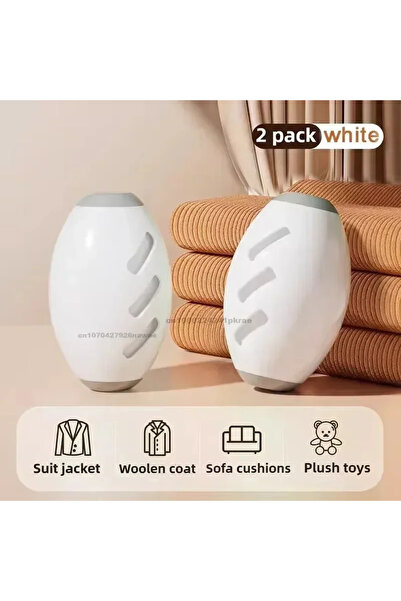 Choice7 قطعتان - أسطوانة إزالة الوبر المحمولة البيضاء قابل للغسل، ضرورية لإزا...