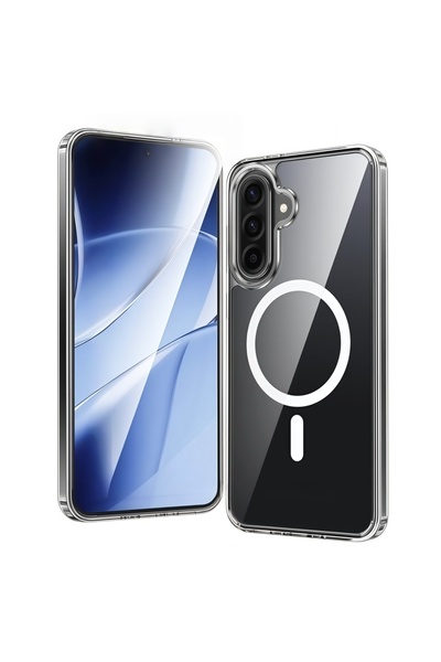 Choice7 Galaxy A56 5G Transparent Transparent TPU With Magnetic Protective Sh...