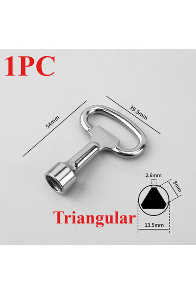 Choice8 1PC Triangular key Triangular key Straight key Square key Water Tap V...