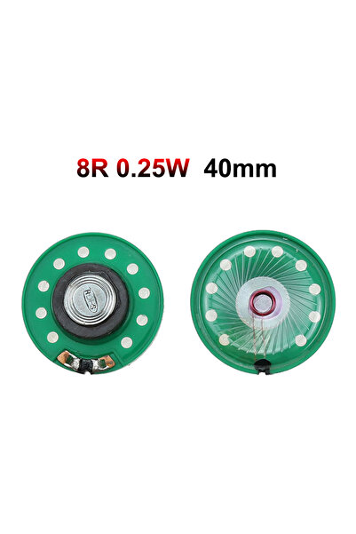 Choice9 مكبر صوت بوقي 8 أوم 0.25 واط 40 مم JCD قطعتان 8 أوم 0.25 واط 0.5 واط ...