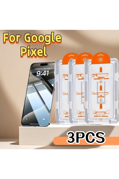 Choice6 Google Pixel 9 3Pcs Google Pixel 9 Pro XL 8 8a 9a 6a 7a 7a 5G Tempere...