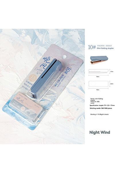 Choice1 style1 1PC Mini Folding Stapler Simple, Portable, Compact and Practical