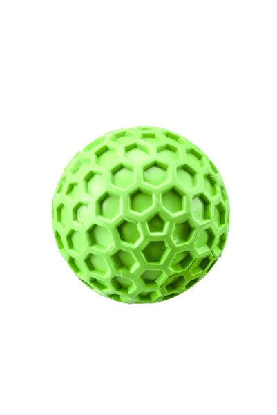 choice2 كرة مضغ تفاعلية خضراء غير قابلة للتلف، مقاس 5.5 سم، مناسبة للكلاب الص...