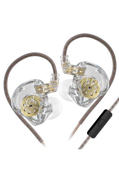 Choice5 سماعات أذن KZ EDX Lite عالية الدقة مع ميكروفون، ستيريو، صوت جهير قوي،...