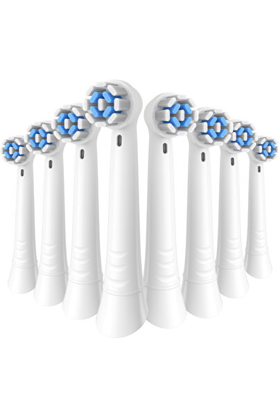 Choice9 White-8pcs 4-16Pack Toothbrush Replacement Heads Compatible with Oral...