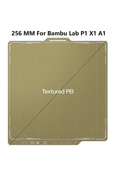Choice3 2 PCS PEI-256 BIGTREETECH Panda Build Plate For Bambu Lab P1 A1 X1 A1...