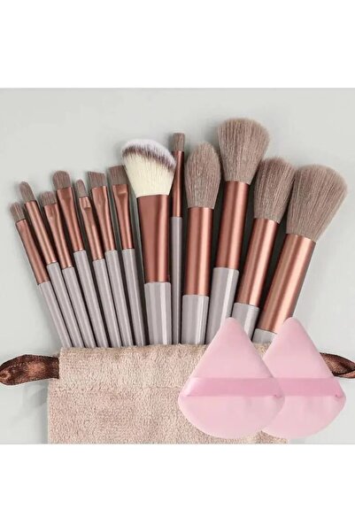 Choice10 13pcs brown pp Makeup Brush Set Soft Fluffy Professiona Cosmetic Fou...