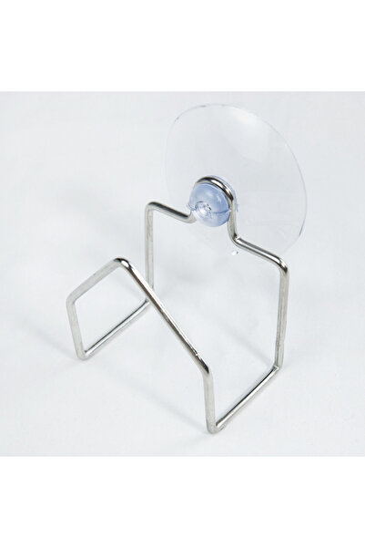 choice2 Silver Portable Suction Cup Stainless Steel Drain Rack，Cleaning Cloth...