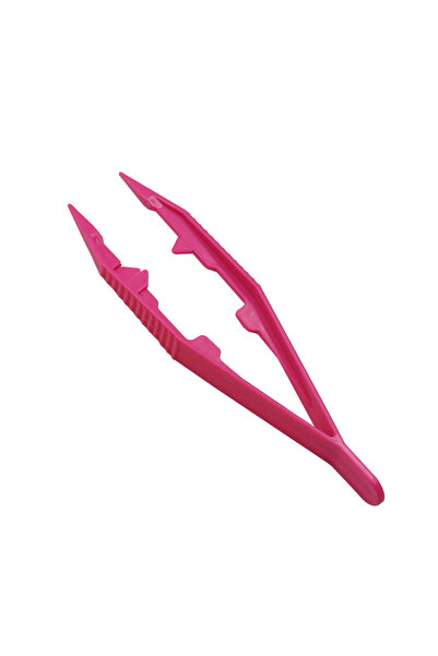 Choice4 red 1PC 11x2.5cm Plastic Clip Children DIY tool Tweezers Craft Bead H...