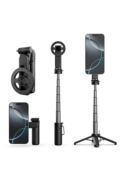 Choice عصا سيلفي تلسكوبية مغناطيسية محمولة T20، قابلة للدوران 360 درجة، متواف...