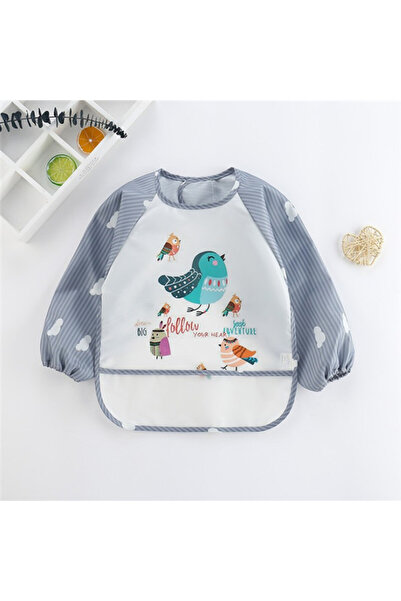 Choice3 0-3Years Colorful Birds Baby Long Sleeve Scarf Waterproof Toddler Art...
