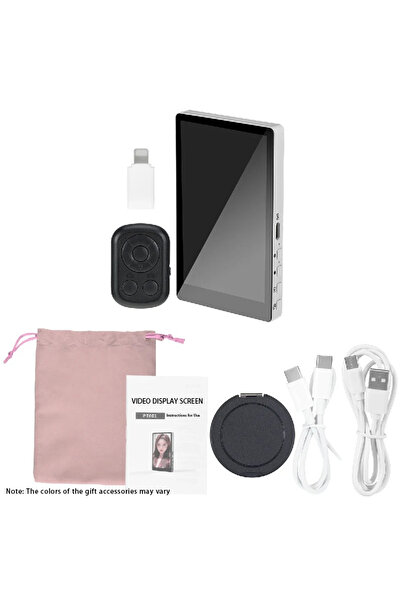 Choice شاشة عرض مغناطيسية بيضاء للهواتف الذكية، مزودة بكاميرا خلفية، مثالية ل...