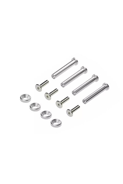 Choice6 for 25mm fan Silver Desktop Computer Mod FAN Screws Fixed Long Double...