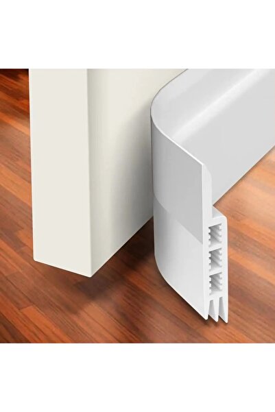 Choice1 شريط مانع للتسرب أسفل الباب، أبيض اللون، قطعة واحدة، بطول متر واحد/39...