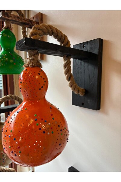 Kabakco Su kabağı aplik Dekoratif El Yapımı