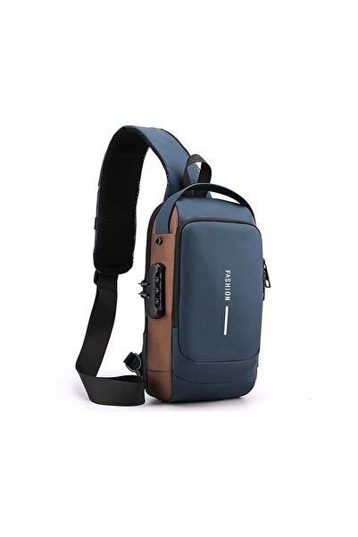 Zen Store BLUE -1 PC Waterproof Crossbody Sling Bag Set Men’s Chest & Shoulde...