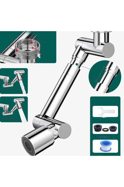 Choice1 Dual Modes Retractable Universal 1440 °Swivel Robotic Arm Swivel Exte...