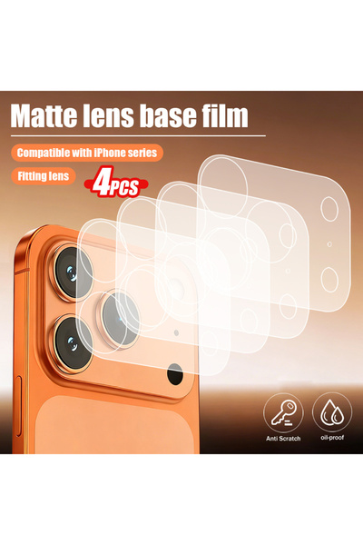 Choice10 فيلم حماية عدسة غير لامع لهاتف آيفون 17 برو ماكس، 3 قطع، من إن إن بي...