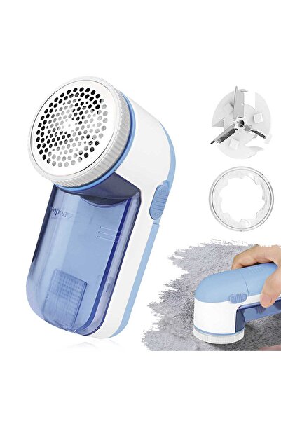 Choice Blue Portable lint remover (without 2 AA batteries) Quick cleaning hom...
