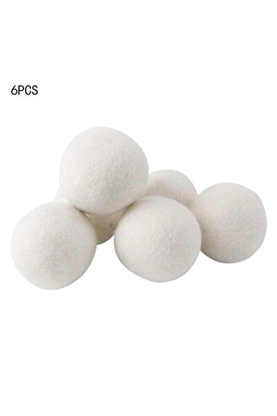 Choice 6pcs Nature Wool Dryer Balls Fabric Softener Ball for Sensitive Skin R...