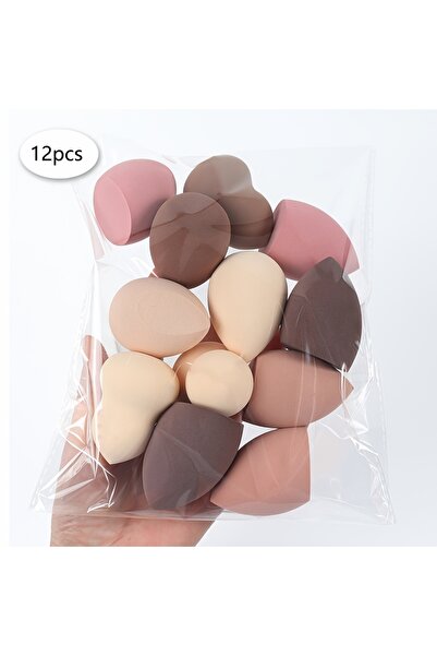 Choice5 12PCS-MIX-DFP Multi-Color & Shape Assorted Makeup Sponges - Expand Wh...