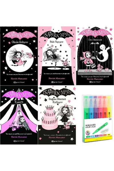 Epsilon Yayınevi Isadora Moon İlk 5 Kitap Set ( KALEM SET HD)
