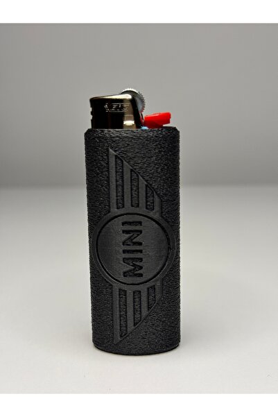 Nomika Design Mini Cooper Tasarım 3D Baskı Çakmak – Maxi Çakmak Dahil – Siyah...