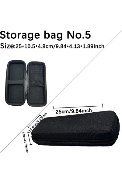 Choice صندوق تخزين رقم 5، حقيبة قص الشعر الكهربائية من مادة EVA، حقيبة سفر لأ...