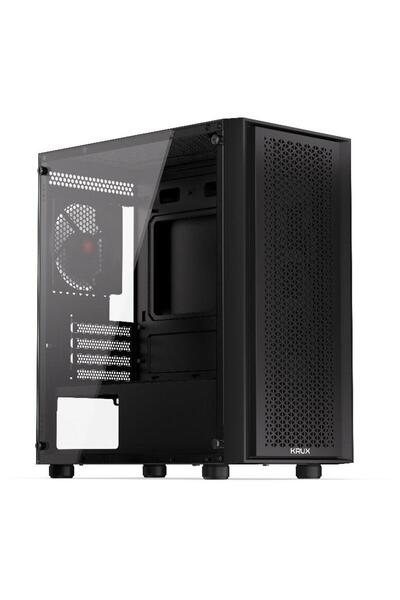 Krux Scor Case, Mini Tower, Without Power Supply (Black)