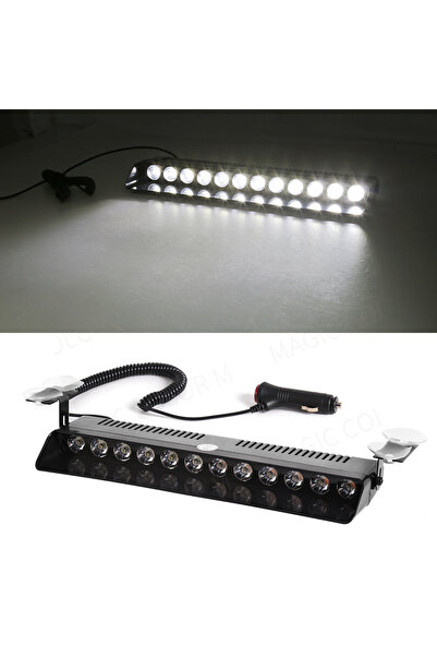 Choice3 ضوء تحذيري أبيض للسيارة، ضوء وامض، مصباح إشارة تحذير، منارة حمراء زرق...