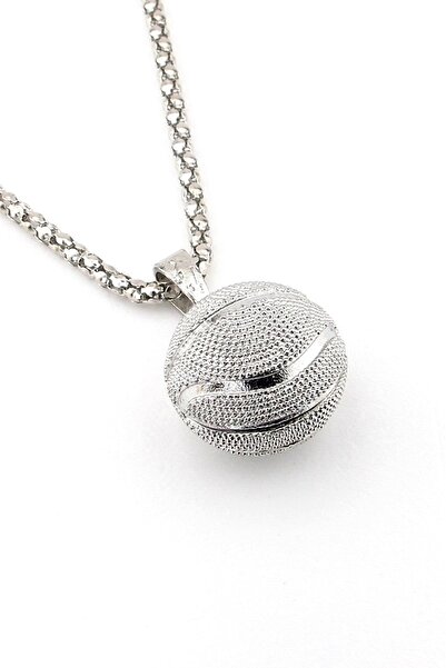 Stanbula Basketball ball sports athlete metal men's necklace ky0017