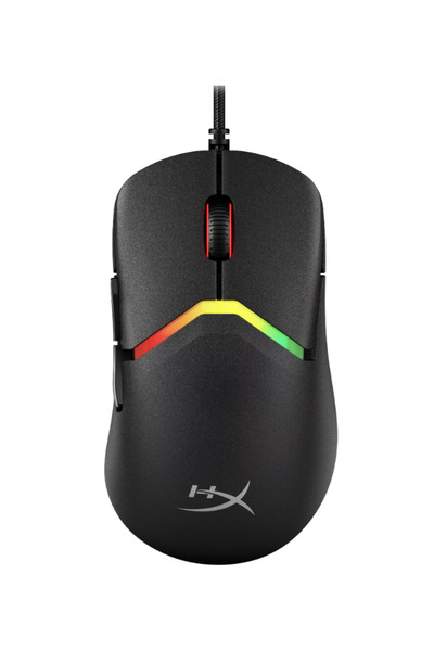 HyperX Mouse Gaming Pulsefire Saga, cu fără sârmă, USB, iluminat RGB (Negru)