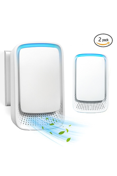 Choice1 EU 0.16kg White Portable Mini Air Purifier Freshener Deodorizer Negat...