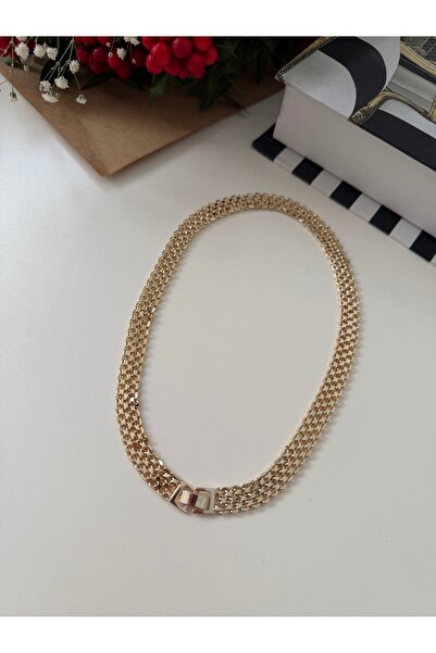 Elmira Jewelry 14K Xuping Bismark Zincir Kolye