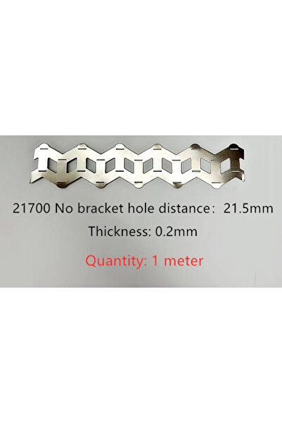 Choice1 21.5x0.2 1meter 21700W Nickel Strip Coil Battery Waveform Nickel Stri...