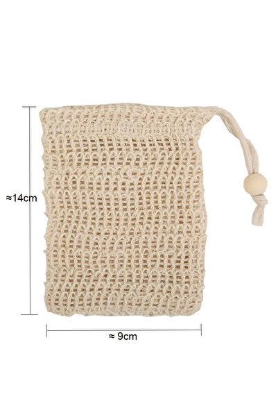 Choice3 النوع ج، ١٠ قطع، ٥-١٠ قطع، حقيبة صابون من السيزال للاستحمام، حقيبة صا...