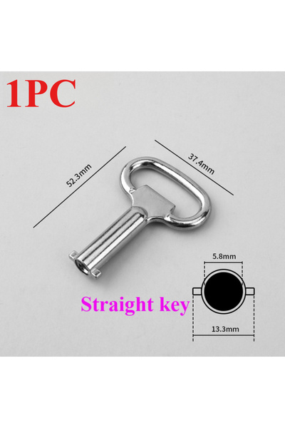 choice2 1PC Straight key Triangular key Straight key Square key Water Tap Ven...