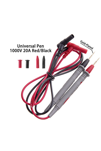 Choice1 20A 1 Pair 1000V 10/20A Ammeter Test Cord Useful Universal Multimeter...