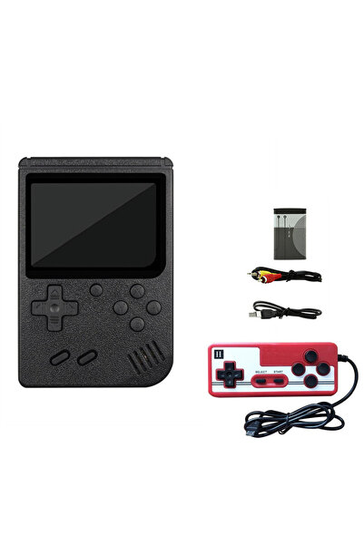 Choice7 جهاز ألعاب فيديو كلاسيكي بشاشة LCD مقاس 2.4 بوصة، أسود اللون، مزود بك...