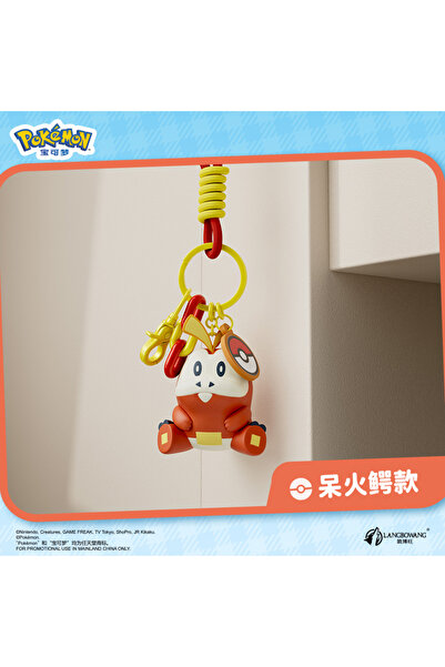 choice2 سلسلة مفاتيح بوكيمون أصلية من فيوكوكو، بيكاتشو، غينغار، سيلفيون، سلسل...