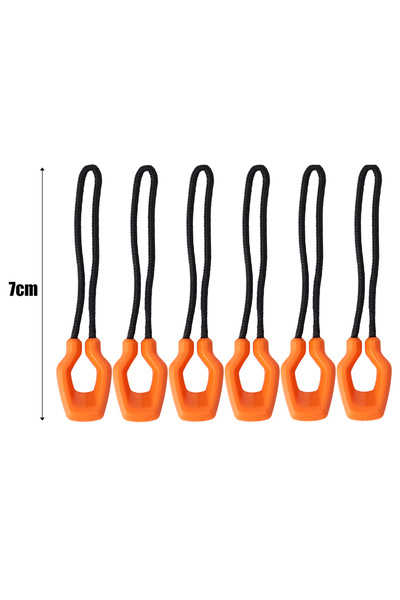 Choice3 6 قطع من سحابات مضيئة برتقالية اللون، سحابات مريحة قابلة للتمديد، منا...