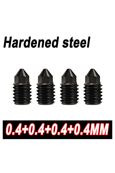 Choice7 Hardened Steel-4444 For Bambu Lab Nozzle P1s/X1c Nozzle 0.2 0.4 0.6 0...