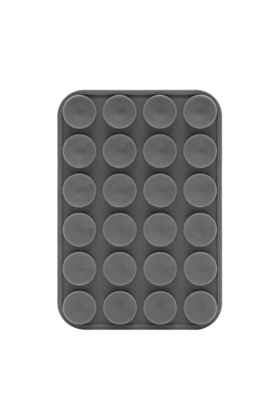 Choice3 Grey New Magnetic Phone Holder For Magsafe Suction Cup Silicone Magne...