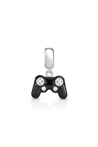 Choice16 B3255 New 925 Silver Black Color Charm Soccer Cat Taiji Camera Parro...