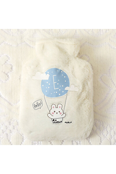 Choice7 قربة ماء ساخن على شكل أرنب ودبدوب وبري، مصنوعة من مخمل، صغيرة الحجم، ...