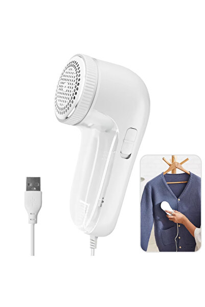 Choice white Electric Household Clothes Shaver Fabric Lint Remover Fuzz Elect...