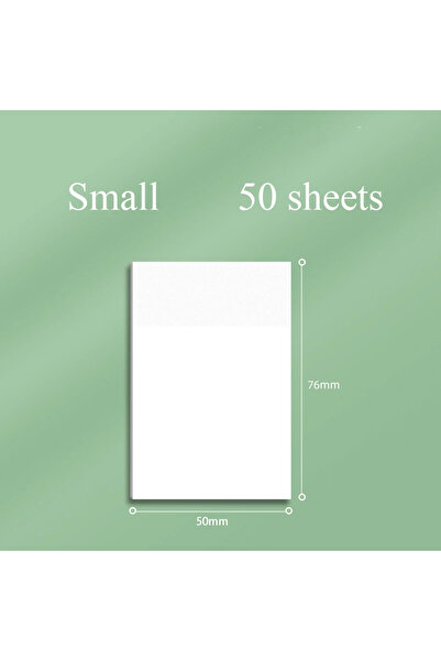 Choice5 Small-50 sheets 50/100/150 Sheets Transparent Waterproof Posted It St...