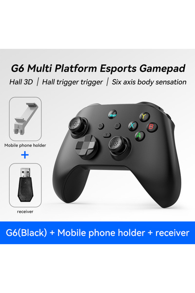 Choice3 وحدة تحكم ألعاب الهاتف المحمول اللاسلكية G6-2.4G-Black G6 بتقنية بلوت...