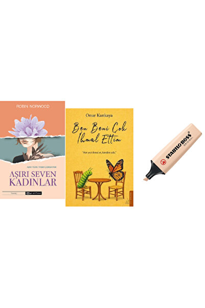 Epsilon Yayınevi Aşırı Seven Kadınlar + Ben Beni Çok İhmal Ettim 2 Kitap Set ...