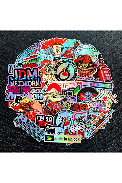 Choice4 ملصقات فينيل عشوائية للدراجات النارية والسيارات من بي ليزر، 40 قطعة، ...